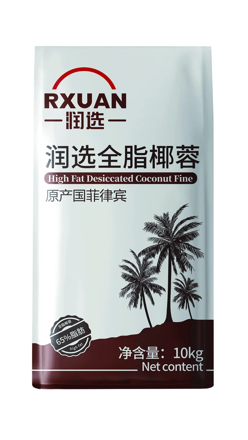 润选全脂椰蓉产品包装